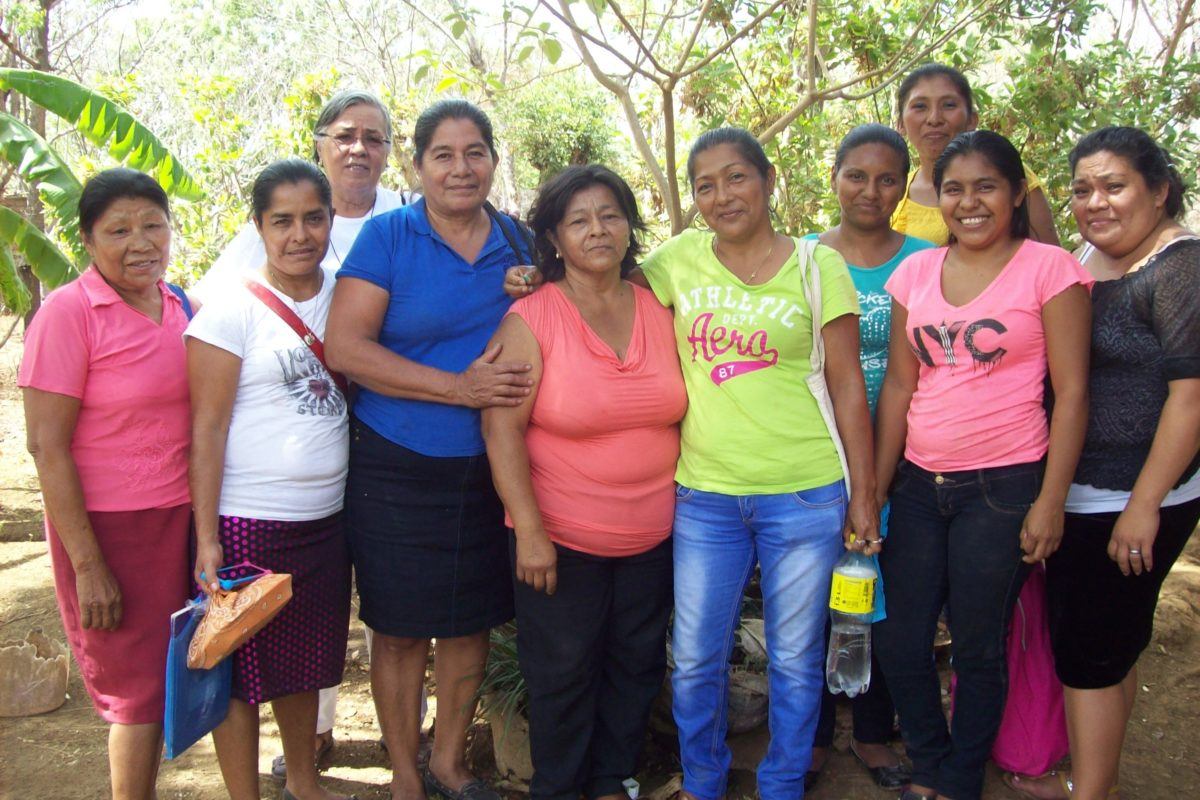 Photograph of a group of ESPERA women from Nicaragua.