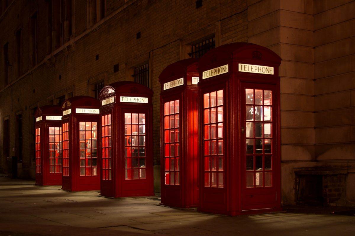 phone booth to indicate the information session for Mary's Pence Grants will be a teleconference.