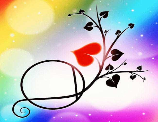 Colorful Heartspark logo with heart